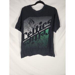 UNK Boston Celtics Basketball T-Shirt Mens Black Green Sports Comfort XL
